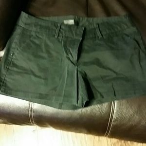 Mossimo Black Shorts with flat front CUTE!